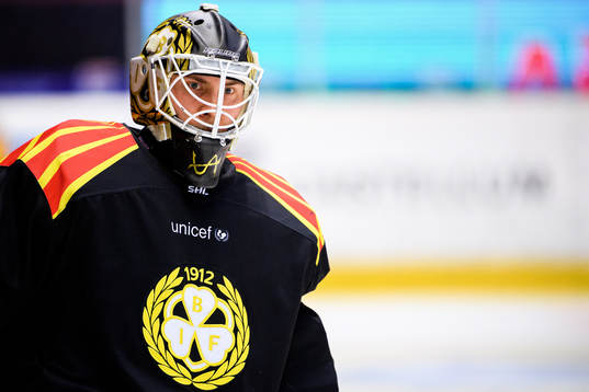 Brynäs målvakt Viktor Andrén