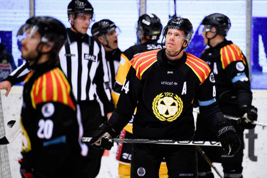 Brynäs Nicklas Danielsson deppar