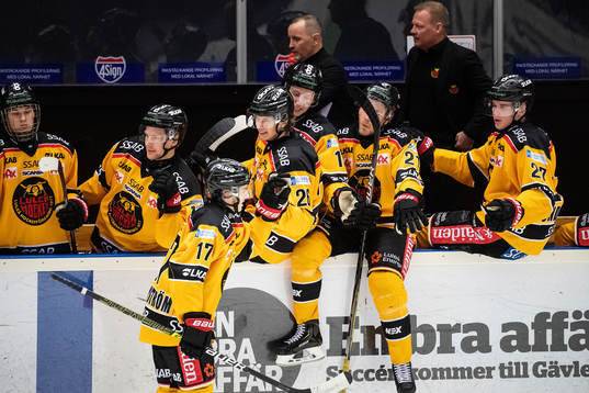 Luleås Isac Brännström jublar