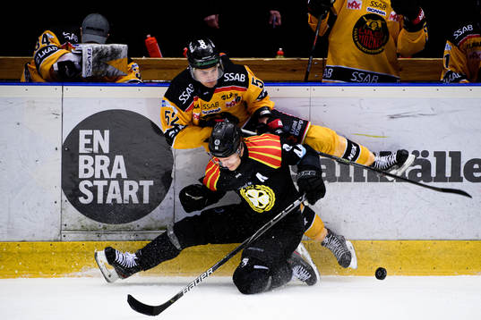 Luleås Karl Fabricius och Brynäs Nicklas Danielsson