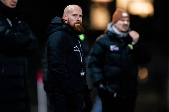 Landskronas assisterande tränare Max Mölder