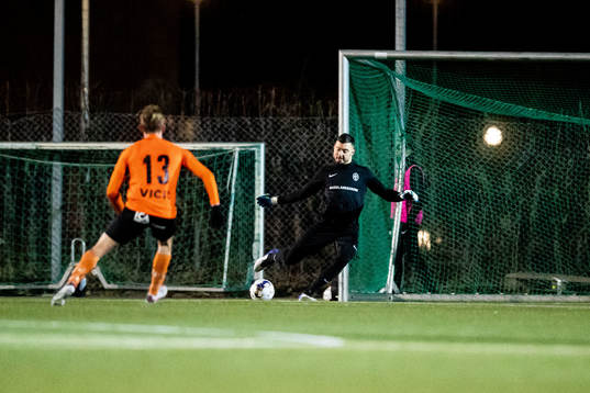 Landskronas målvakt Amr Kaddoura