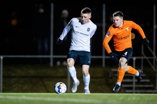 Landskronas Hampus Ferhm  och Torns Kevin Robért