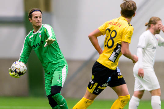 Helsingborgs målvakt Anders Lindegaard