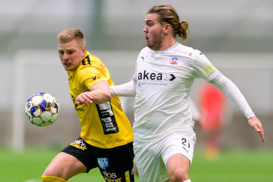 Helsingborgs Charlie Weberg och Elfsborgs Per Frick