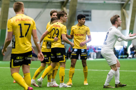 Elfsborgs spelare jublar