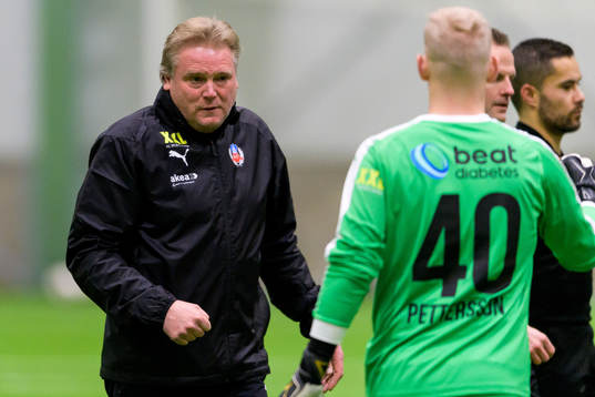 Helsingborgs tränare Jörgen Lennartsson