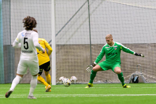 Helsingborgs målvakt Ian Pettersson
