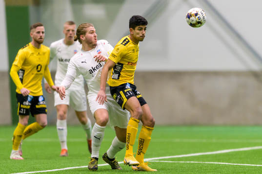 Elfsborgs Ahmed Qasem och Helsingborgs Charlie Weberg