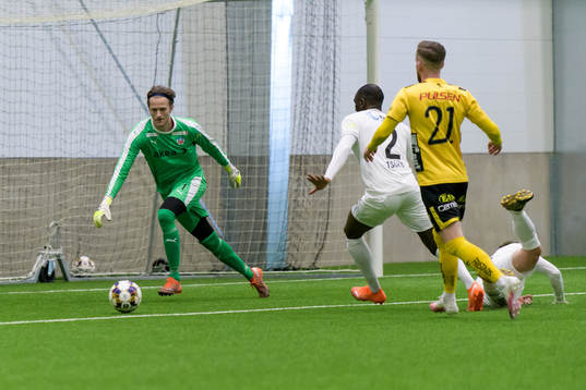 Helsingborgs målvakt Anders Lindegaard