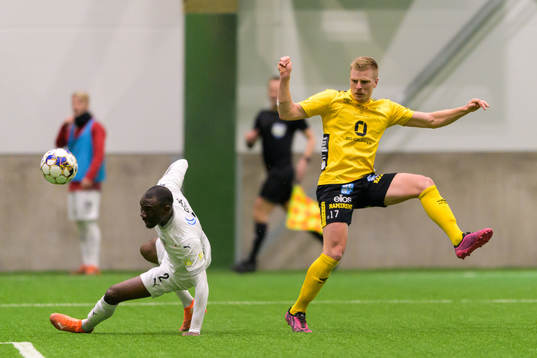 Elfsborgs Per Frick och Helsingborgs Ravy Tsouka-Dozi