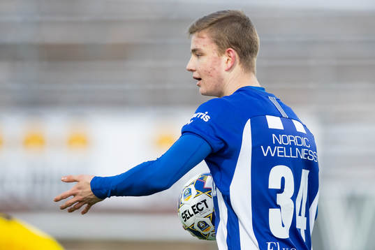 IFK Göteborgs Alfons Nygaard jublar