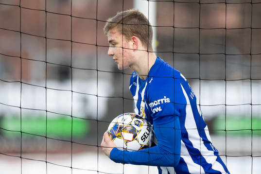IFK Göteborgs Alfons Nygaard jublar