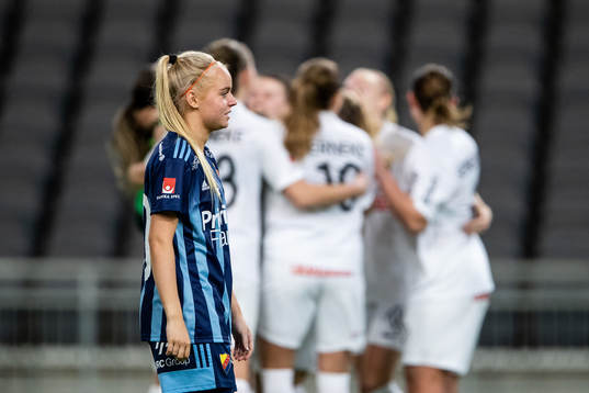 Djurgårdens Tilda Sjöqvist deppar