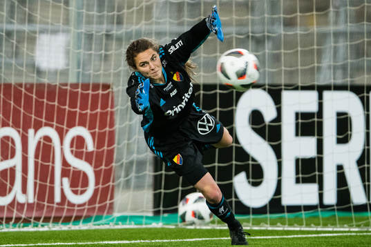 Djurgårdens målvakt Kelsey Daugherty