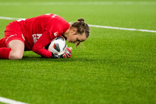 Hammarbys målvakt Anna Tamminen