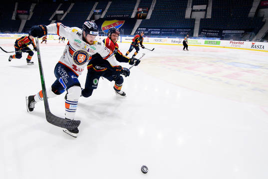 Växjös Martin Lundberg och Djurgårdens Tom Wandell