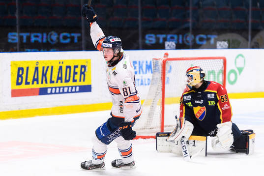 Växjös Fredrik Karlström jublar