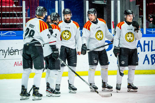 Brynäs Oskar Kvist, Kristofer Berglund, Johan Alcén, John