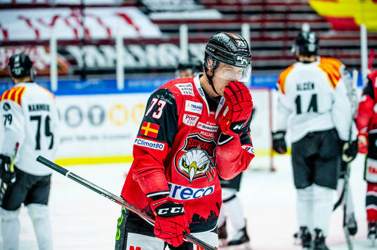 Malmö Redhawks Adam Ollas Mattsson deppar