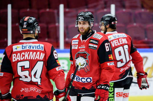 Malmö Redhawks Quinton Howden deppar
