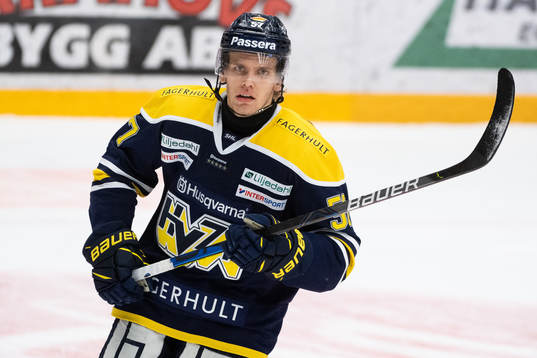s Anton Wedinunder ishockeymatchen i SHL mellan HV71 och