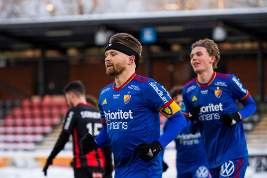 Djurgårdens Jacob Une Larsson jublar