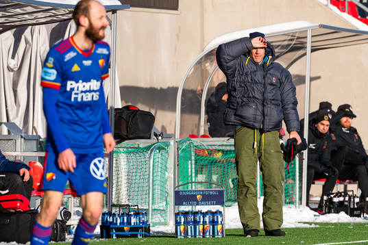 Djurgårdens tränare Kim Bergstrand