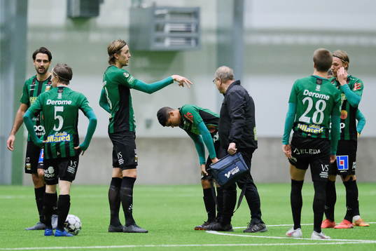 Varbergs Luke Le Roux är skadad