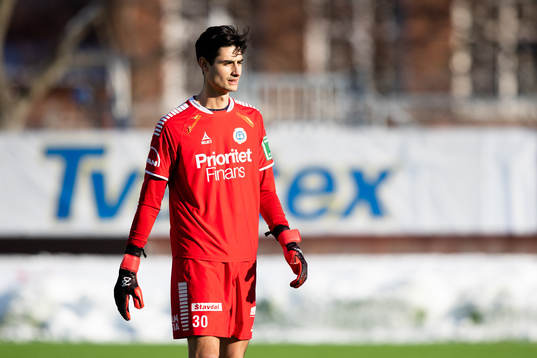 Utsiktens målvakt Tom Amos