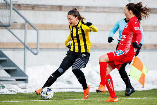 Häckens Johanna Rytting Kaneryd och Linköpings Elin