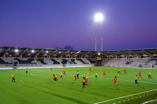 Vy över Bravida Arena