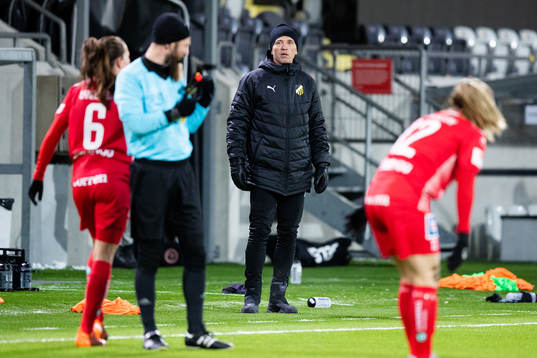 Häckens tränare Mats Gren