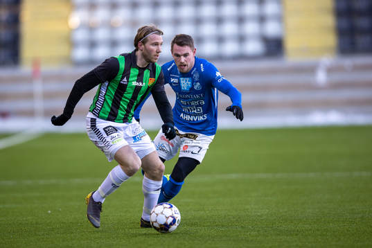 GAIS August Wängberg  mot Norrbys Rasmus Örqvist