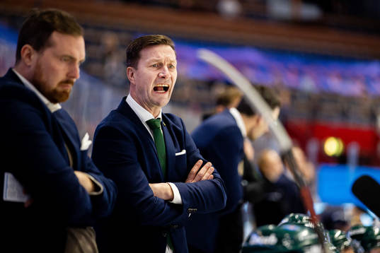 Färjestads tränare Johan Pennerborn