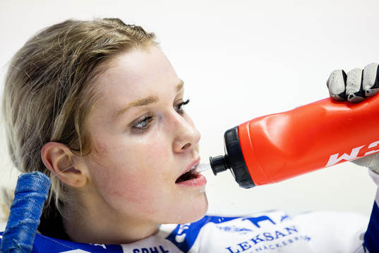 Leksands målvakt Amanda Johansson
