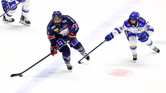 Linköpings Jennifer Wakefield och Leksands Kajsa Armborg