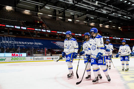 Leksands spelare deppar