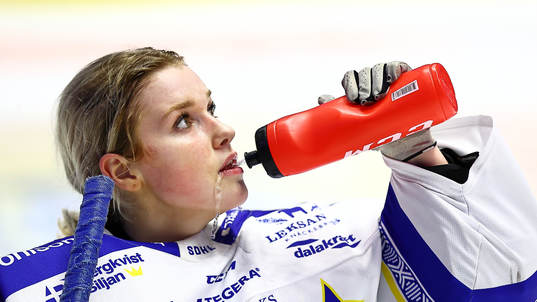 Leksands målvakt Amanda Johansson