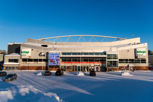 Coop Norrbotten Arena exteriör