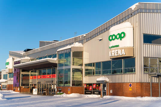 Coop Norrbotten Arena exteriör