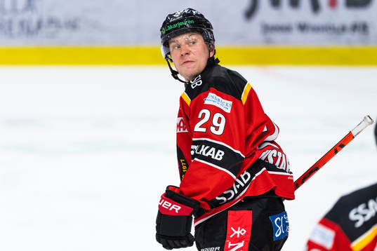 Luleås Erik Gustafsson deppar