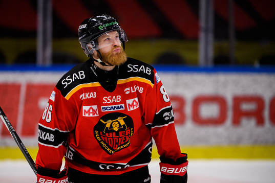 Luleås Linus Klasen deppar