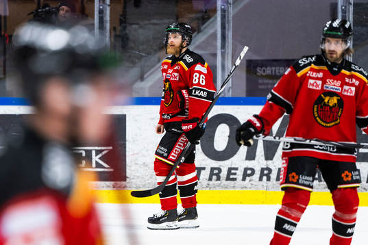 Luleås Linus Klasen deppar