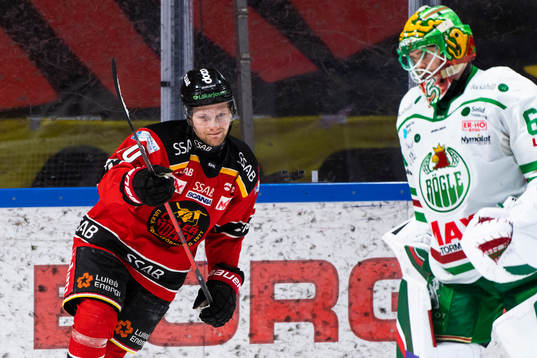 Luleås Einar Emanuelsson deppar
