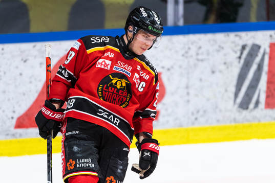 Luleås Erik Gustafsson deppar