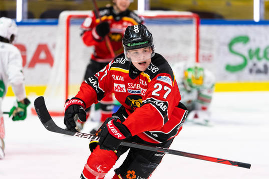 Luleås Nils Lundkvist jublar