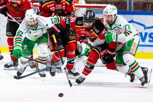 Rögles Leon Bristedt, Luleås Jack Connolly och Rögles