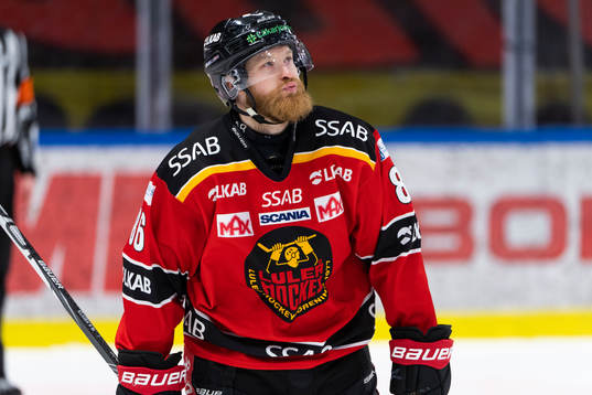 Luleås Linus Klasen deppar