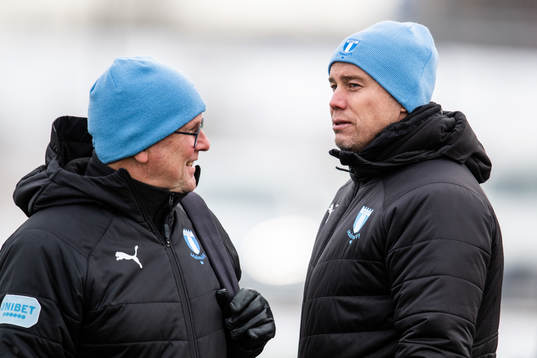 Malmö FFs sportchef Daniel Andersson (h)